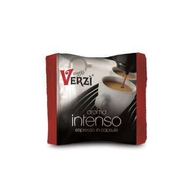 100 capsule AROMA INTENSO Caffè VERZI' compatibile BIALETTI